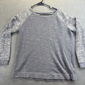 Champion Sweater Adult Medium Gray Pullover Athletic Sweatshirt Y2K Mens Vintage